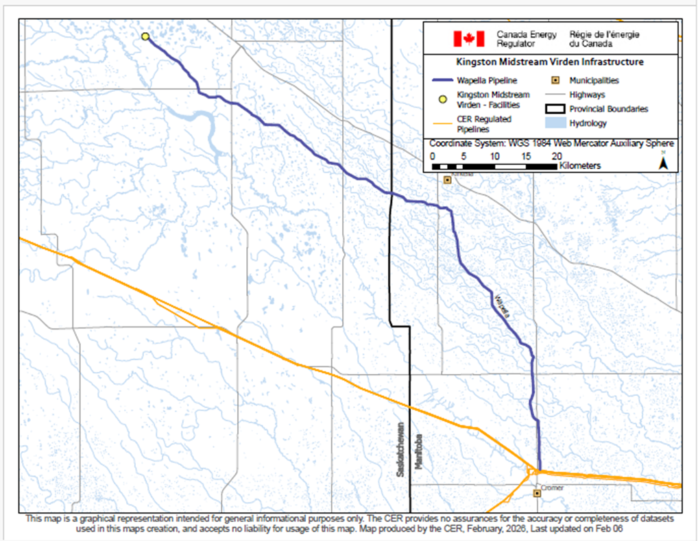 Map 2 - Kingston Midstream Virden System