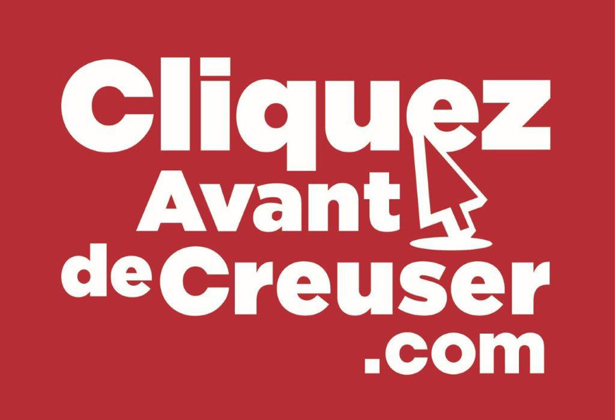Logo – Cliquez Avant de Creuser