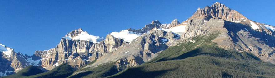 Snow-capped mountains
