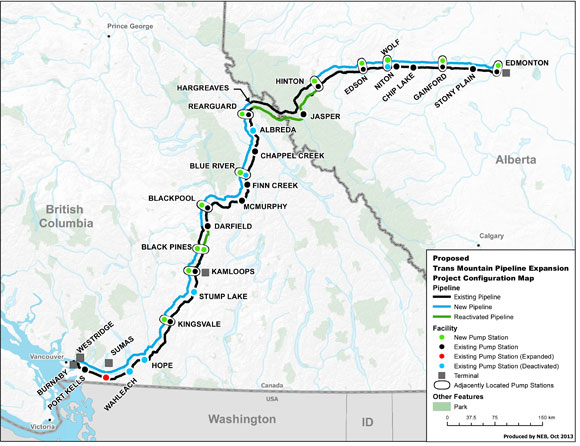 MAP 1: The Proposed Route