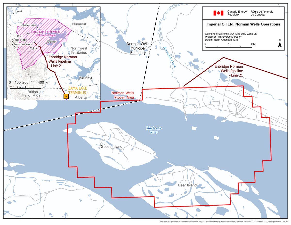 Imperial – Variance Application for Operations Authorization 1210-001 map