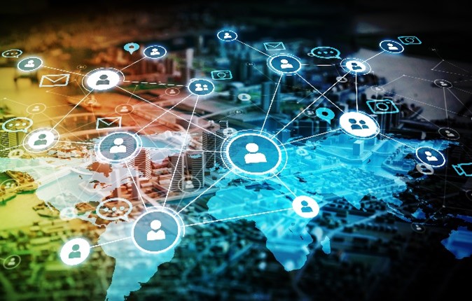 Figure 9 : Image illustrant un réseau de communications.