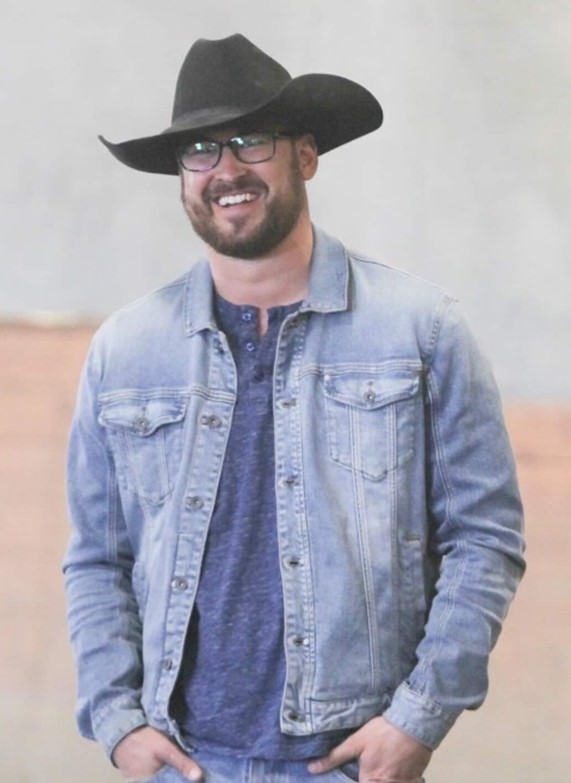 Figure 2 – Josh Vass, right as home on the land.