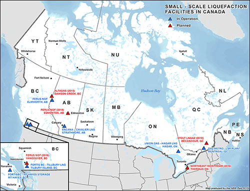 Small-scale Liquefaction Facilities in Canada
