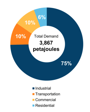 Figure 5: nd-Use Demand by Sector (2020)