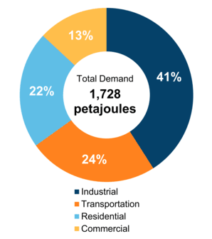 Figure 4: End-Use Demand by Sector (2020)