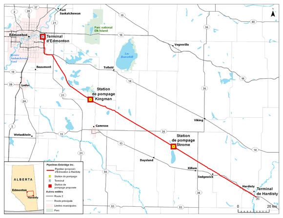 Carte du projet