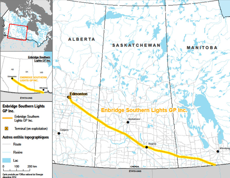 Figure 3 : Enbridge Southern Lights GP. Inc