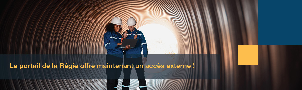 Le portail de la régie offre maintenant un accès extrene!